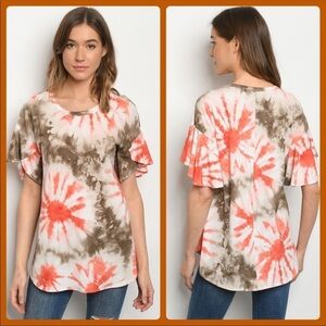 A Girl Thing top new with tag.  Tie Die lo…